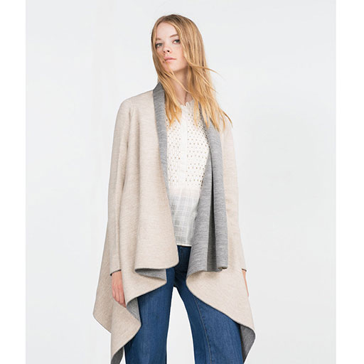 Double-Faced Cardigan